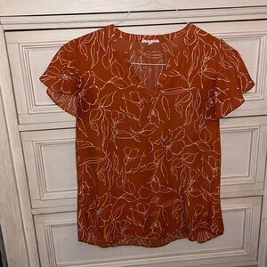 Maurices flutter sleeve blouse.